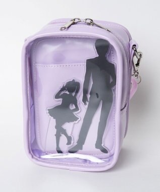 WEGO 【痛バ＆推し活グッズ】カラフルチェーンぬい痛ショルダー ライトパープル