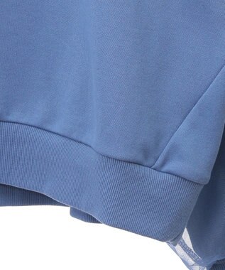 earth music&ecology チュールスリーブスウェット Blue