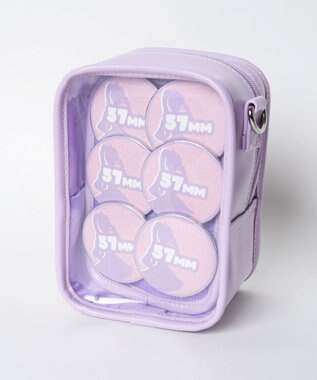 WEGO 【痛バ＆推し活グッズ】カラフルチェーンぬい痛ショルダー ライトパープル