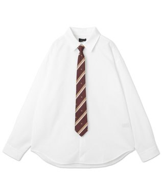 WEGO アソートネクタイ付きシャツ（LS） 柄2