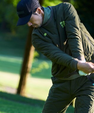 PW CIRCULUS 【MEN】ひょうたんキルティング中綿ブルゾン