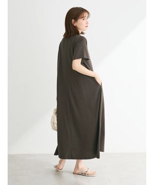 Green Parks ・ＳＵＧＡＲ　ＳＰＯＯＮ【ＣＯＯＬ】ロゴｐｔＴＥＥワンピ Charcoal Gray