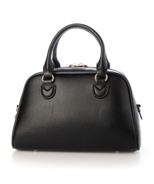 UNBILLION 【テレビ ドラマ着用アイテム】カシュカシュ cachecache / シボフェイクレザー2wayボストンバッグ ブラック