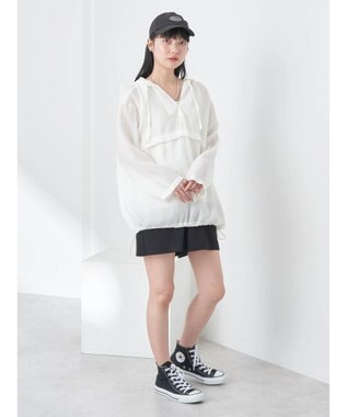 earth music&ecology シアーアノラック Off White