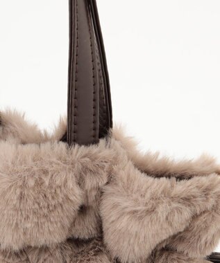 ANY ドロストファーショルダーバッグ モカ