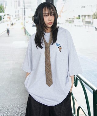 WEGO 【ユニセックス着用ITEM/SMLサイズ展開】別注BENDAVISワンポイントT（SS）