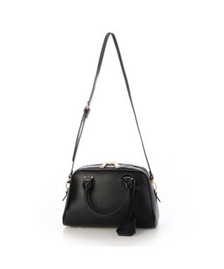 UNBILLION 【テレビ ドラマ着用アイテム】カシュカシュ cachecache / シボフェイクレザー2wayボストンバッグ ブラック