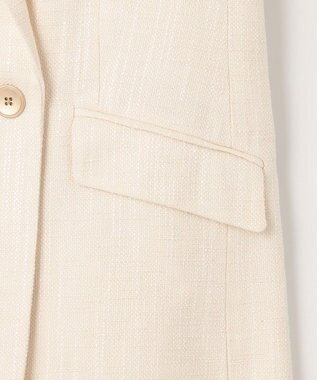 自由区 L 【セット可】ラミーブッチャー テーラードジャケット アイボリー系