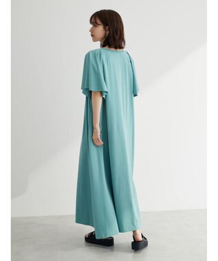 Green Parks ・ＳＵＧＡＲ　ＳＰＯＯＮ　カットアシメヘムワンピース Blue