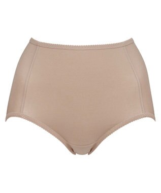 BRADELIS New York シリーズ160万枚突破 【BRADELIS NewYork / 育尻・伸びる・綿混・深め】モモパンツ・ショーツ#301 S～LL はくだけで簡単に補正 モカベージュ