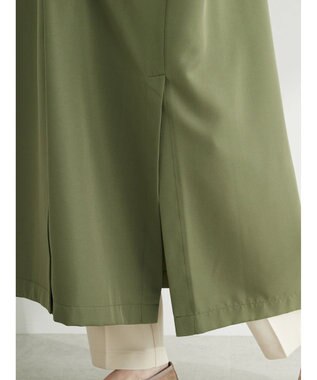 Green Parks ・ＥＬＥＮＣＡＲＥ　ＤＵＥ　トレンチロングベスト Khaki
