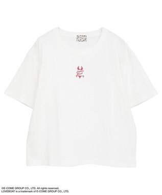Green Parks ■ＬＯＶＥＢＯＡＴ　ビキニ刺繍ＴＥＥ White