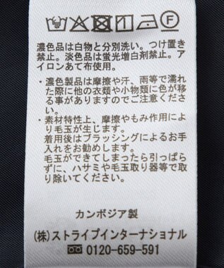 earth music&ecology ダブルテーラードジャケット ネイビー