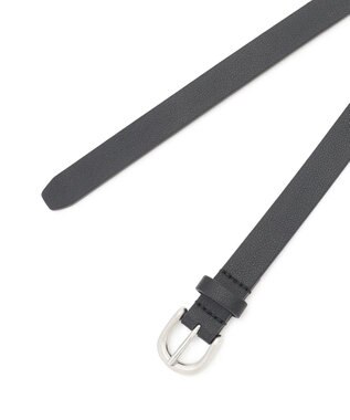 uncrave フェイクレザー 細ベルト ブラック