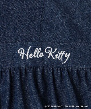 ANY KIDS 【ハローキティ×ANY KIDS】デニムジャンパースカート インディゴ