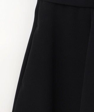 GRACE CONTINENTAL スリーブタックドレス ブラック