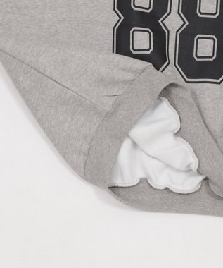 WEGO ゲームロゴビッグスウェット 杢グレー