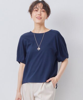 組曲 L コクーンシルエットカットソー ネイビー系