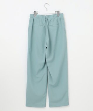 自由区 L 【洗える】ストレッチライトツイルベイカー パンツ ライトブルー