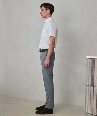 GOTAIRIKU 26年新作【ストレッチ/シワになりにくい/洗える】ハイパーストレッチ DRESS パンツ ライトグレー系