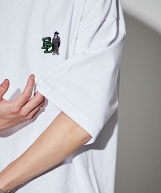 WEGO 【ユニセックス着用ITEM】別注ベンデイビスワンポイントT ホワイト