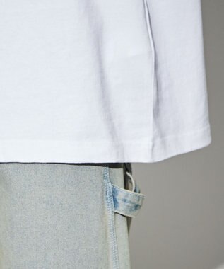 WEGO 【ユニセックス着用ITEM】別注ベンデイビスワンポイントT ホワイト