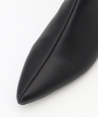 23区 ポインテッドトゥ ブーティー ブラック系