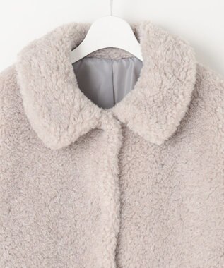 Feroux 【古畑星夏さん着用】ボア ブルゾン ライトグレー系