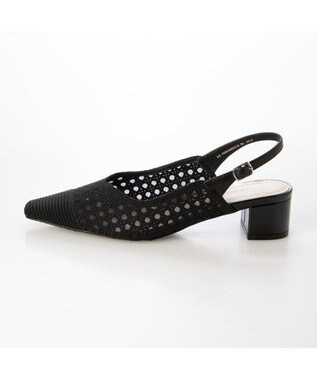 Riz raffinee <Riz raffinee>バックストラップパンプス ブラック