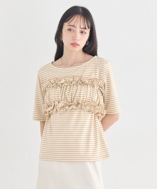 earth music&ecology SET2点マルチウェイバンドゥ＋プルオーバー Beige