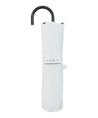 MOONBAT estaa 晴雨兼用 折りたたみ傘 日傘 フラワーギフト 遮光 遮熱 UV ホワイト