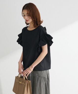 Green Parks ・ＥＬＥＮＣＡＲＥ　ＤＵＥ　バックリボンブラウス Off White