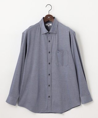 【キングサイズ・ジャージーシャツで快適な着心地】コンパクトジャージー バーズアイ シャツ