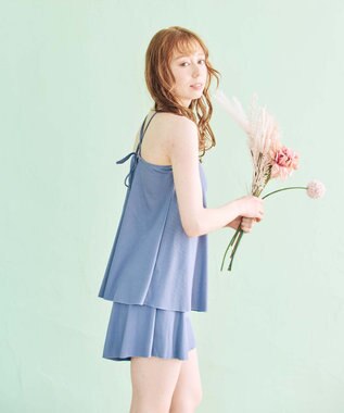 San-ai Resort（三愛水着楽園） 【新色ブルー入荷】WEB限定 3点セット水着　9M・11L　【San-ai Resort（サンアイリゾート）】 ブルー