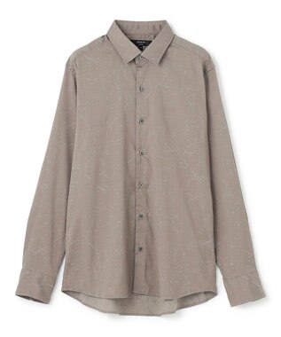 JOSEPH HOMME フォレストジャガードストレッチ　レギュラーカラーシャツ ベージュ系3