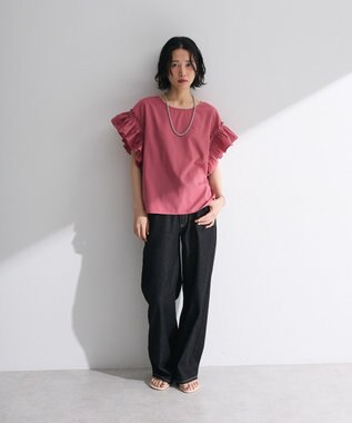 Green Parks ・ＥＬＥＮＣＡＲＥ　ＤＵＥ　バックリボンブラウス Off White