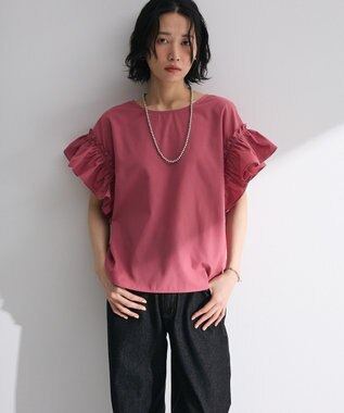 Green Parks ・ＥＬＥＮＣＡＲＥ　ＤＵＥ　バックリボンブラウス Off White