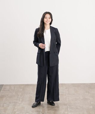 ONWARD Reuse Park 【uncrave】パンツ春夏 ネイビー