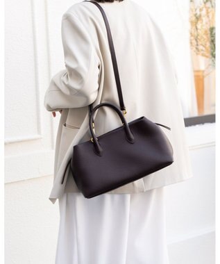 style code [Lyrss/リルス] 2WAY エレガント レザーハンドバッグ