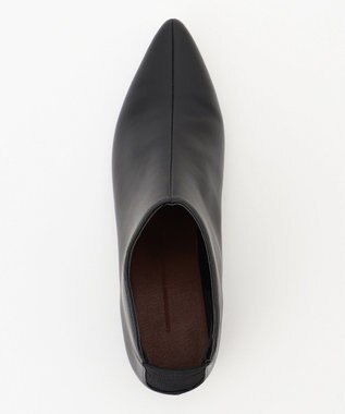 23区 ポインテッドトゥ ブーティー ブラック系