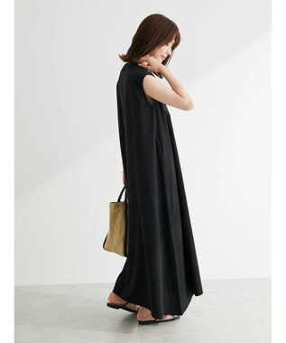 Green Parks ・ＳＵＧＡＲ　ＳＰＯＯＮ　フレンチフレアワンピース Black