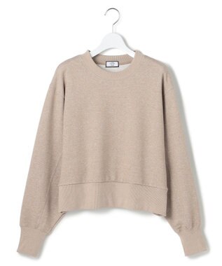J.PRESS YORK STREET 【WOMEN】ラメ裏毛クルーネック スウェット