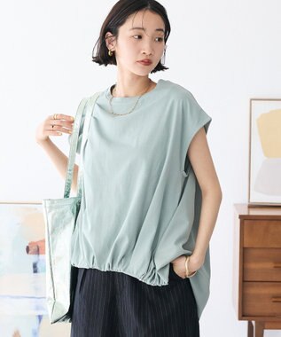 CRAFT STANDARD BOUTIQUE バックフレアバルーンカットソー Green