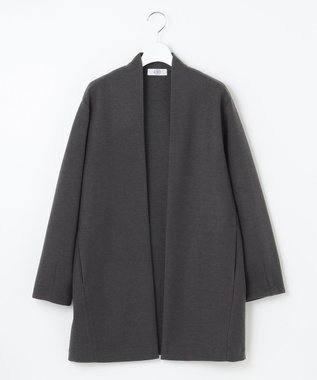 J.PRESS LADIES ニードルパンチ カーディガン グレー系