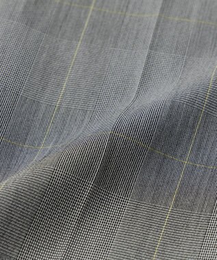 UNFILO イージーケア  テーパードパンツ チェック柄