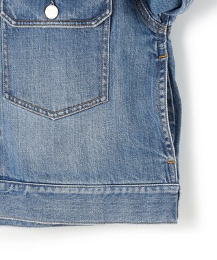 23区 L 【Oggi3月号掲載/RED CARD TOKYO×23区】ショート丈 デニム ジャケット ライトブルー系