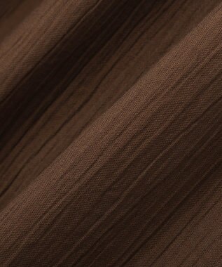 Green Parks フレンチスリーブリブドッキングシャツ Brown
