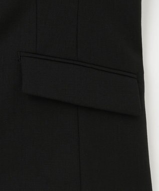 J.PRESS LADIES 【リクルート対応】テフロンカームスキン テーラード ジャケット ブラック系