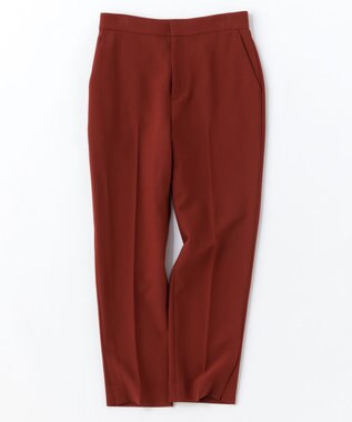 UNFILO イージーケア  テーパードパンツ ボルドー