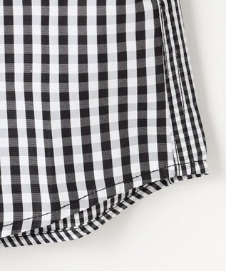 J.PRESS KIDS 【110-130cm】ギンガムチェック シャツ ブラック系3